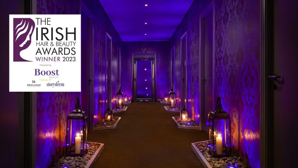 We are proud to have won at the Irish Hair and Beauty awards, highly commended 2022 & Spa of the year 2023.