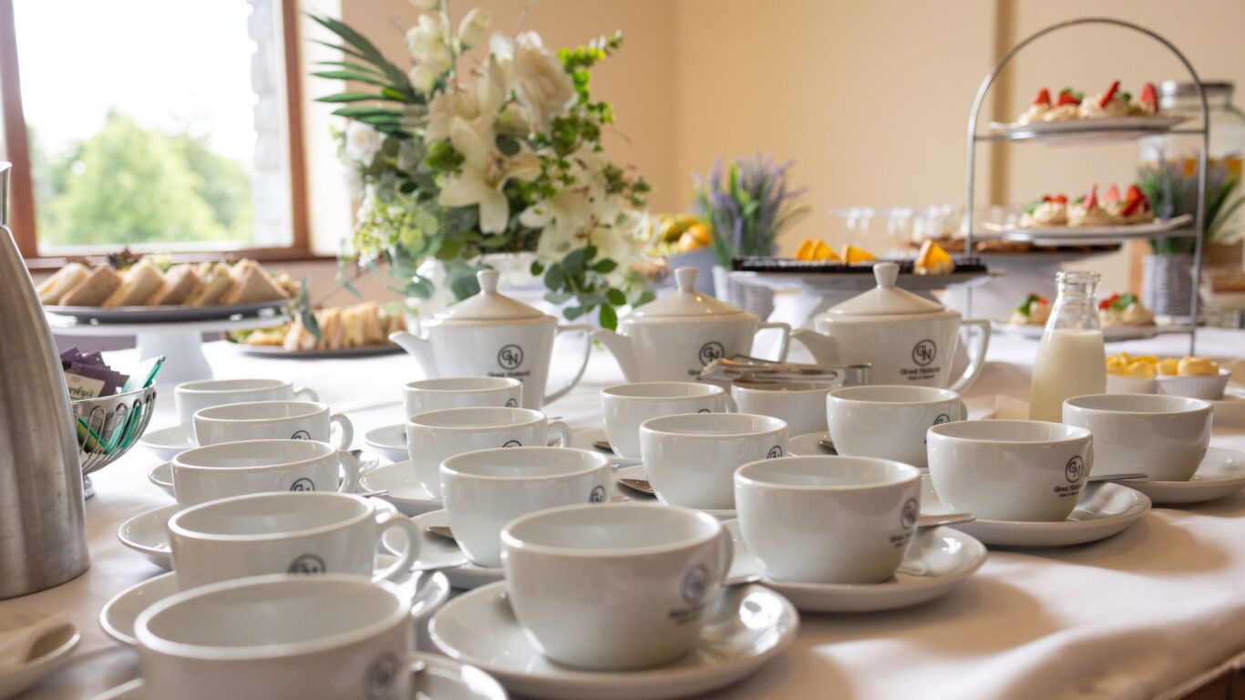 Meeting Room Refreshments Set Up