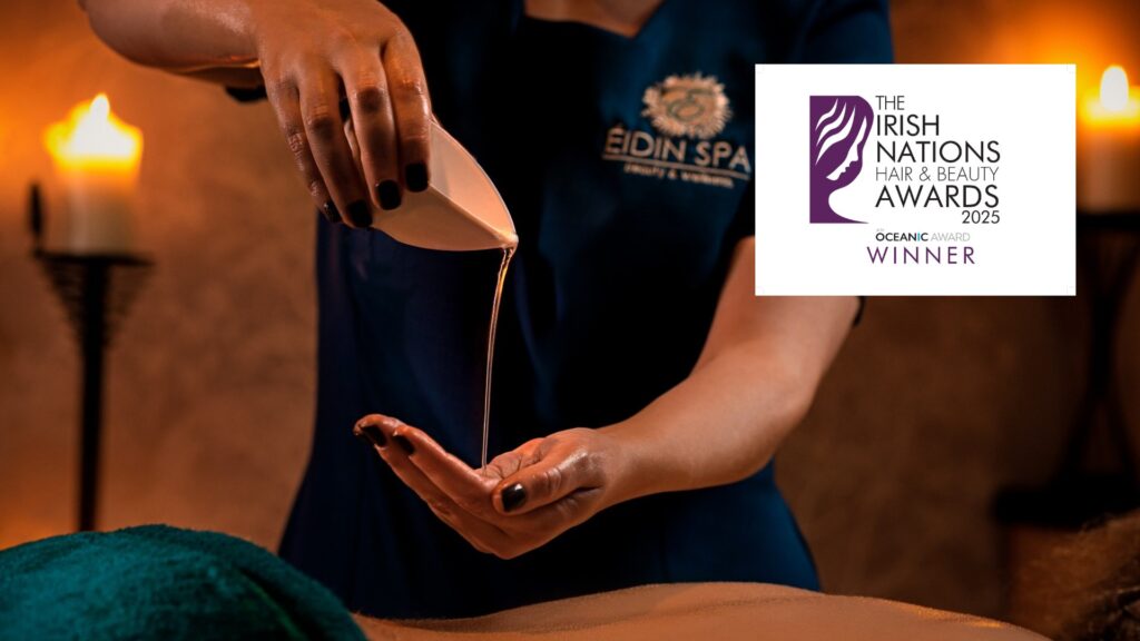 We are delighted to announce that we have been awarded Spa Hotel of the Year 2025 at the Irish Nations Hair & Beauty Awards.